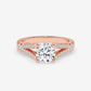 Radiant Splendor Split Shank Ring - Round
