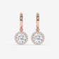 Eternal Halo Stud Earrings - Round