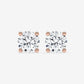 Timeless Elegance Stud Earrings - Round