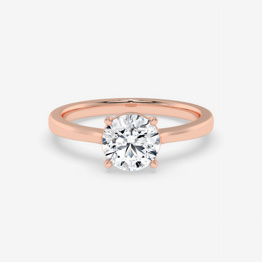 Classic Elegance Solitaire Ring - Round