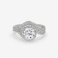 Starlit Waves Ring - Round