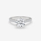 Classic Six-Prong Diamond Engagement Ring - Round