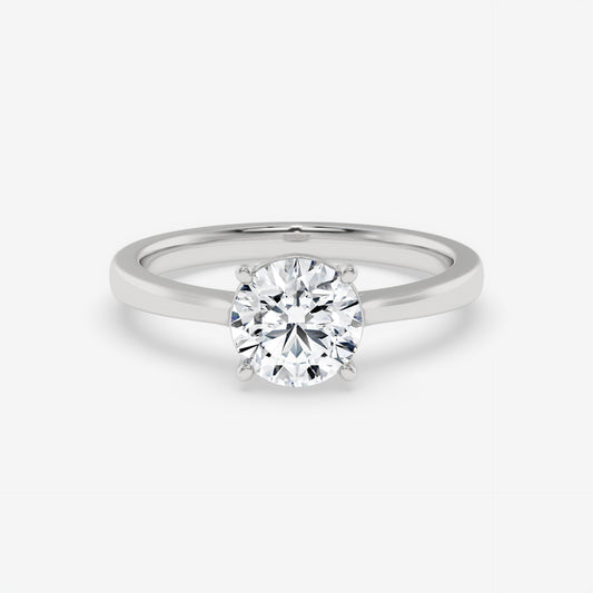 Classic Elegance Solitaire Ring - Round
