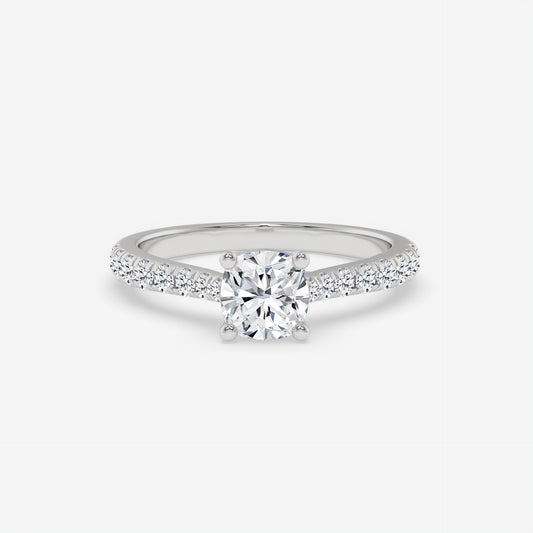 Timeless Elegance Round Diamond Engagement Ring - Round