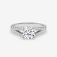Radiant Splendor Split Shank Ring - Round