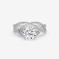 Twisting Elegance Diamond Ring - Round