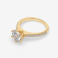 Classic Six-Prong Diamond Engagement Ring - Round
