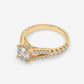 Radiant Splendor Split Shank Ring - Round