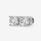 Radiant Brilliance Solitaire Studs - Round
