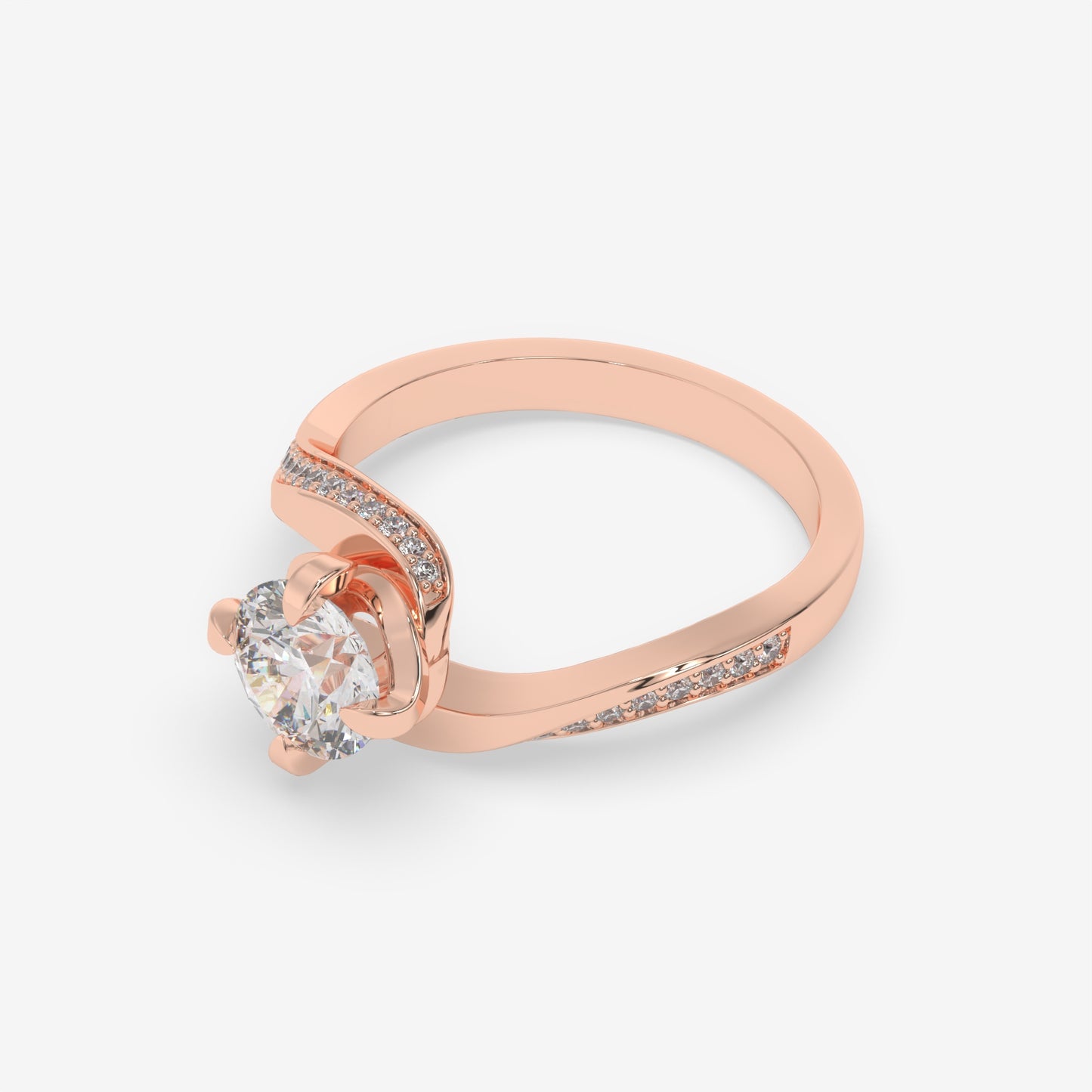 Celestial Embrace Ring - Round