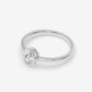 Oval Bezel-Set Solitaire Ring