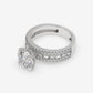 Regal Baguette & Round Diamond Engagement Ring