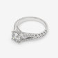 Radiant Splendor Split Shank Ring - Round