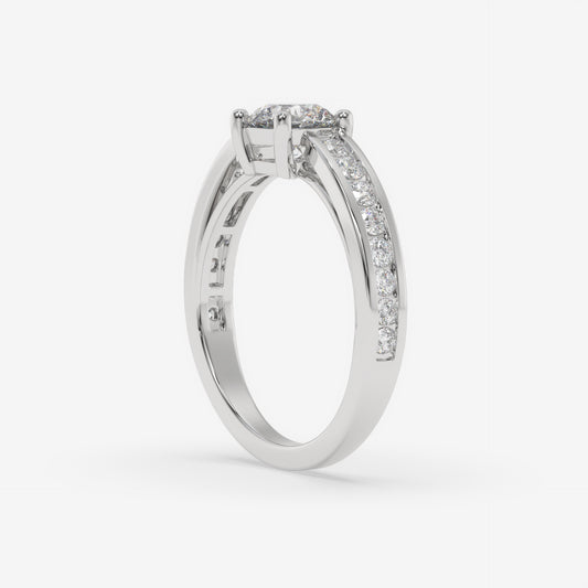 Radiant Cascade Ring - Round