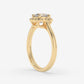 Eternal Radiance Halo Ring - Round