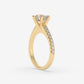 Classic Six-Prong Diamond Engagement Ring - Round