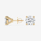 Timeless Elegance Stud Earrings - Round