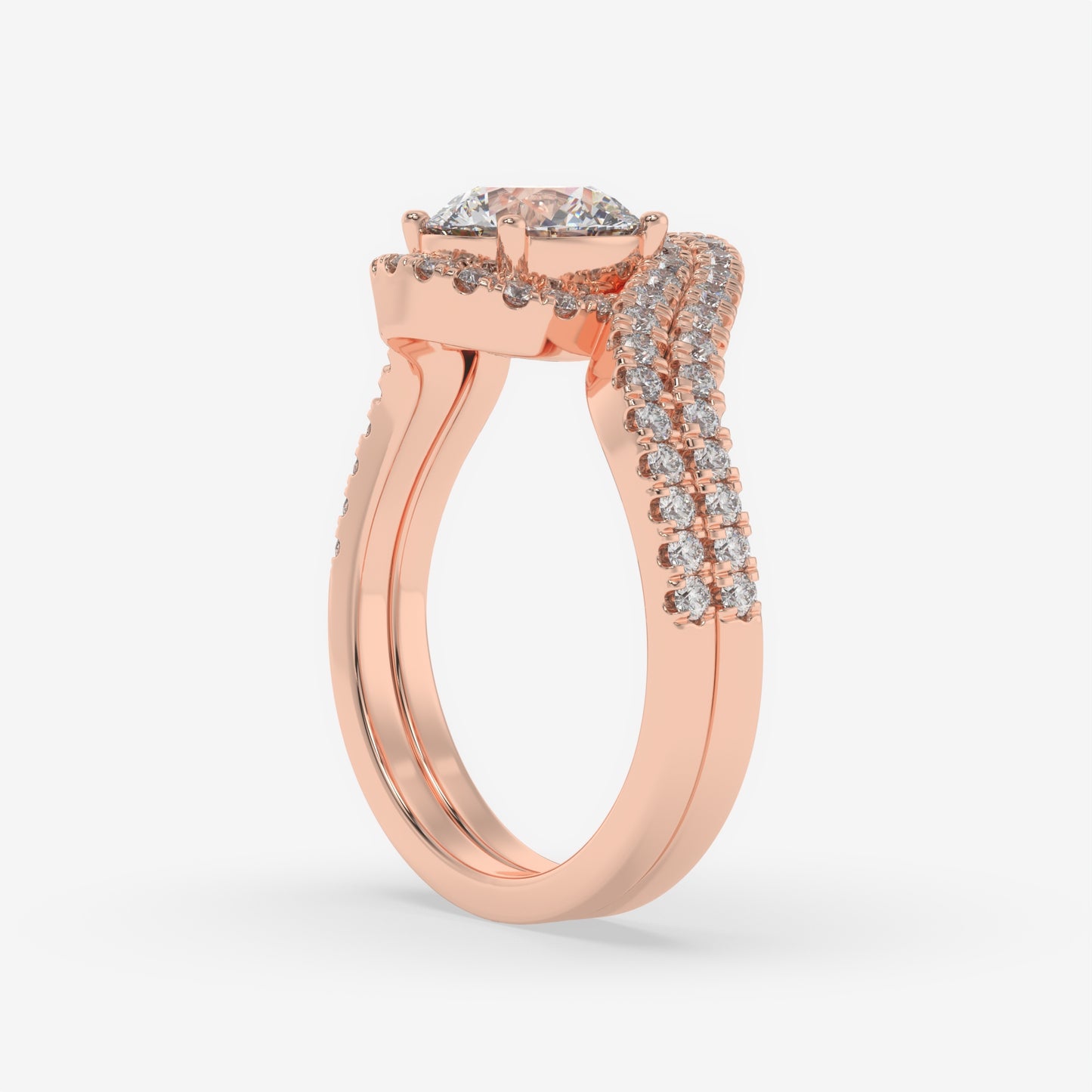 Starlit Waves Ring - Round