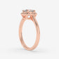 Eternal Radiance Halo Ring - Round