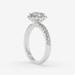 Eternal Halo Engagement Ring - Round