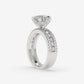 Regal Baguette & Round Diamond Engagement Ring
