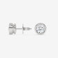 Luminous Bezel Round Diamond Studs