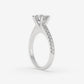 Classic Six-Prong Diamond Engagement Ring - Round