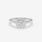 Marquise Cluster Halo Ring