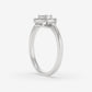Marquise Cluster Halo Ring