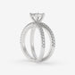 Marquise Cluster Criss-Cross Diamond Ring