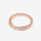 V-Curved Channel-Set Diamond Band - Round