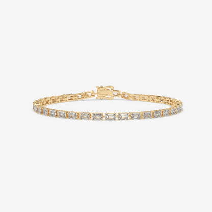 Pure Emerald Line Bracelet