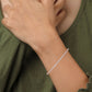 Infinite Spark Oval Bracelet