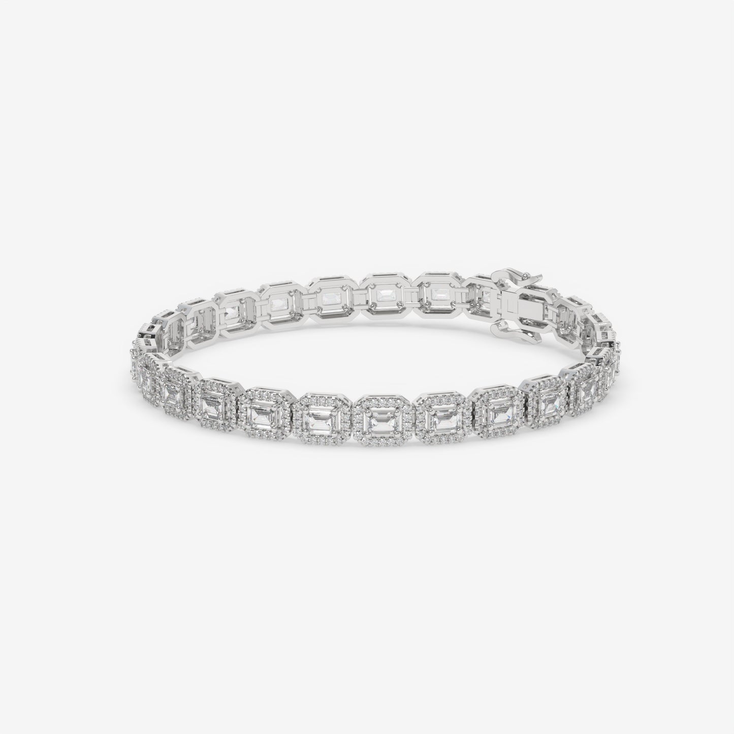 Regal Radiance Emerald Bracelet