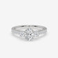 Aurora Oval Trinity Ring