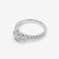 Aurora Oval Trinity Ring