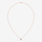 Cushion Cut Solitaire Pendant Necklace