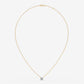 Cushion Cut Solitaire Pendant Necklace
