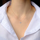 The Celeste Round Halo Pendant