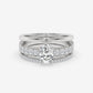 Trinity Spark Pear Bridal Set