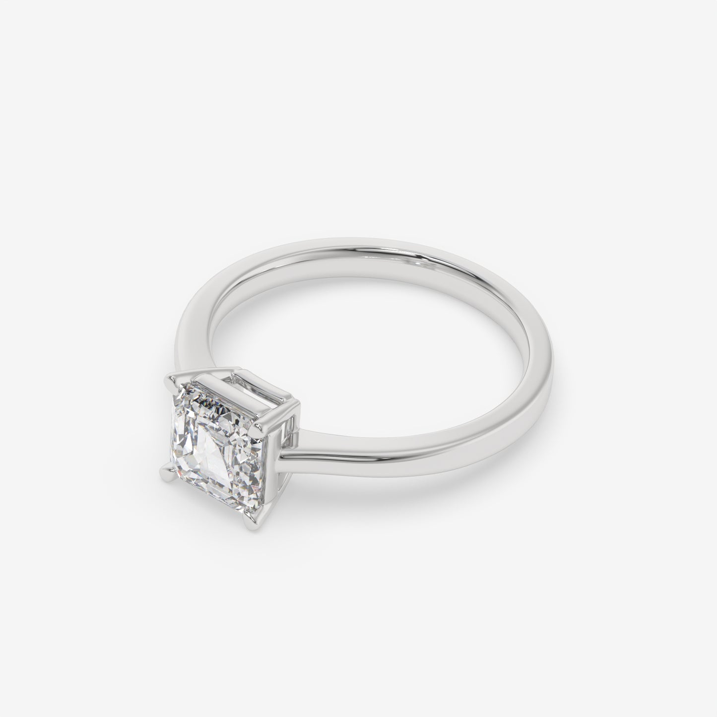 Sovereign Asscher Solitaire