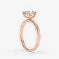 Cushion Spark Solitaire Ring