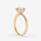 Cushion Spark Solitaire Ring