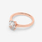 Aurora Oval Solitaire Ring