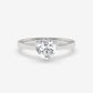 Classic Heart Solitaire Ring