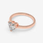 Classic Heart Solitaire Ring