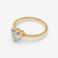 Classic Heart Solitaire Ring