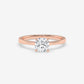 Cushion Solitaire Elegance Ring