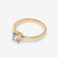 Cushion Solitaire Elegance Ring