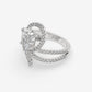 Aurora Twist Pear Ring